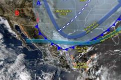 Nuevo frente frío trae aguanieve y heladas a varios estados de México