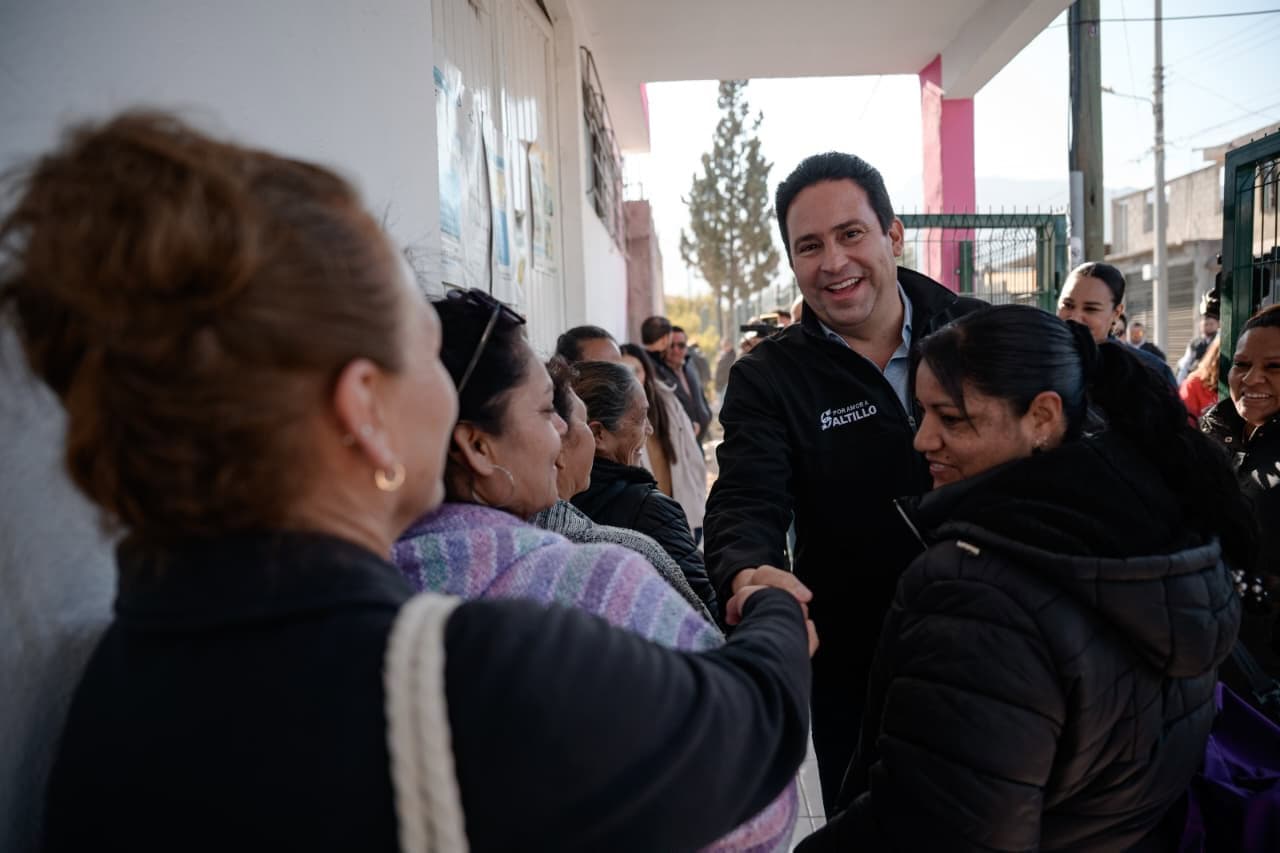 Javier Díaz supervisa ampliación del Centro Comunitario en Saltillo