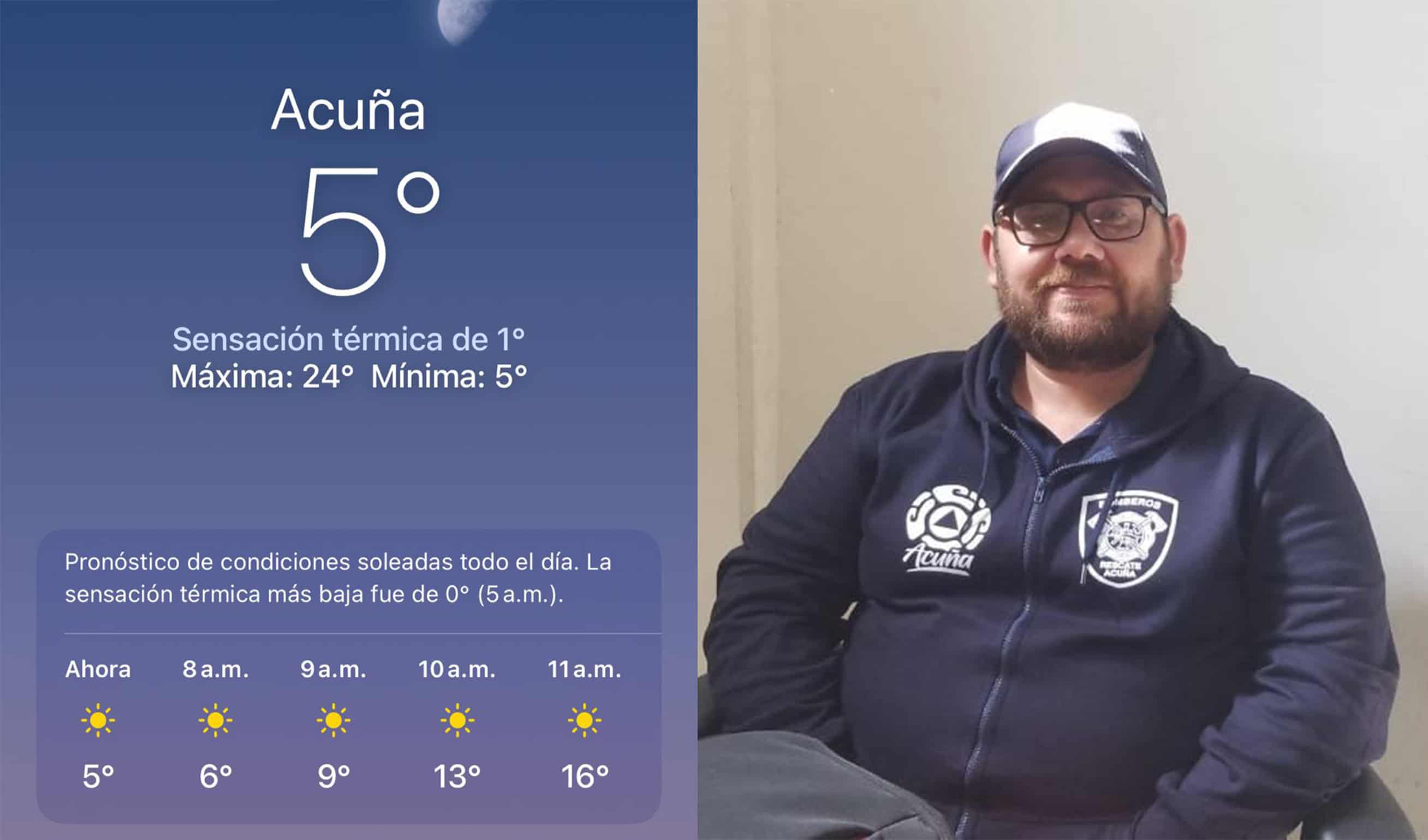 Esperan más frío; frente frío número 13 provoca la temperatura más baja de la temporada en Acuña