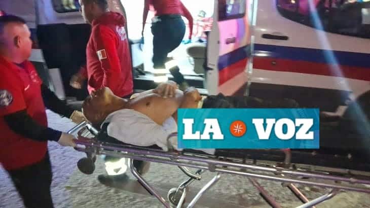 Lo atacan con arma de fuego en Las Flores