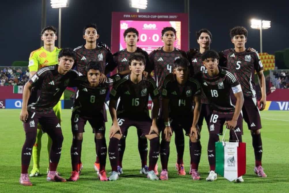 La selección mexicana sub 17 avanza a dieciseisavos del mundial 2025