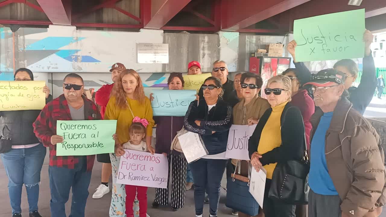 Más de 40 pacientes en Monclova sufren daños irreversibles tras cirugías de cataratas