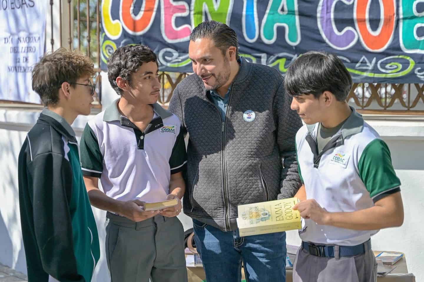 Carlos Villarreal Pérez impulsa la lectura en Monclova: Día Nacional del Libro