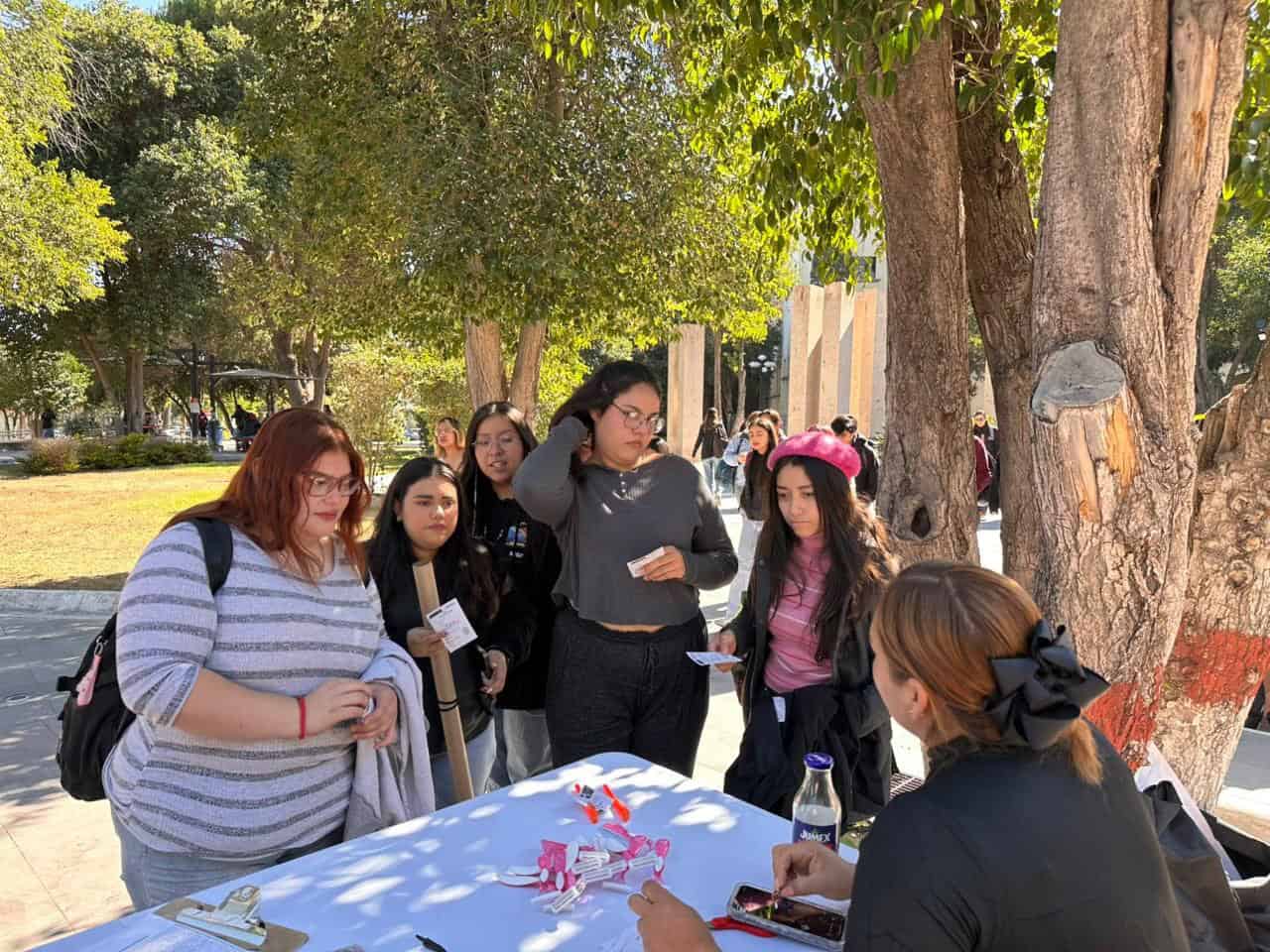 Brigadas Naranja Saltillo realizan actividades para prevenir la violencia