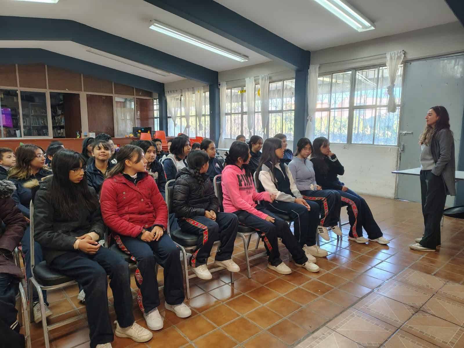 Brigadas Naranja Saltillo realizan actividades para prevenir la violencia