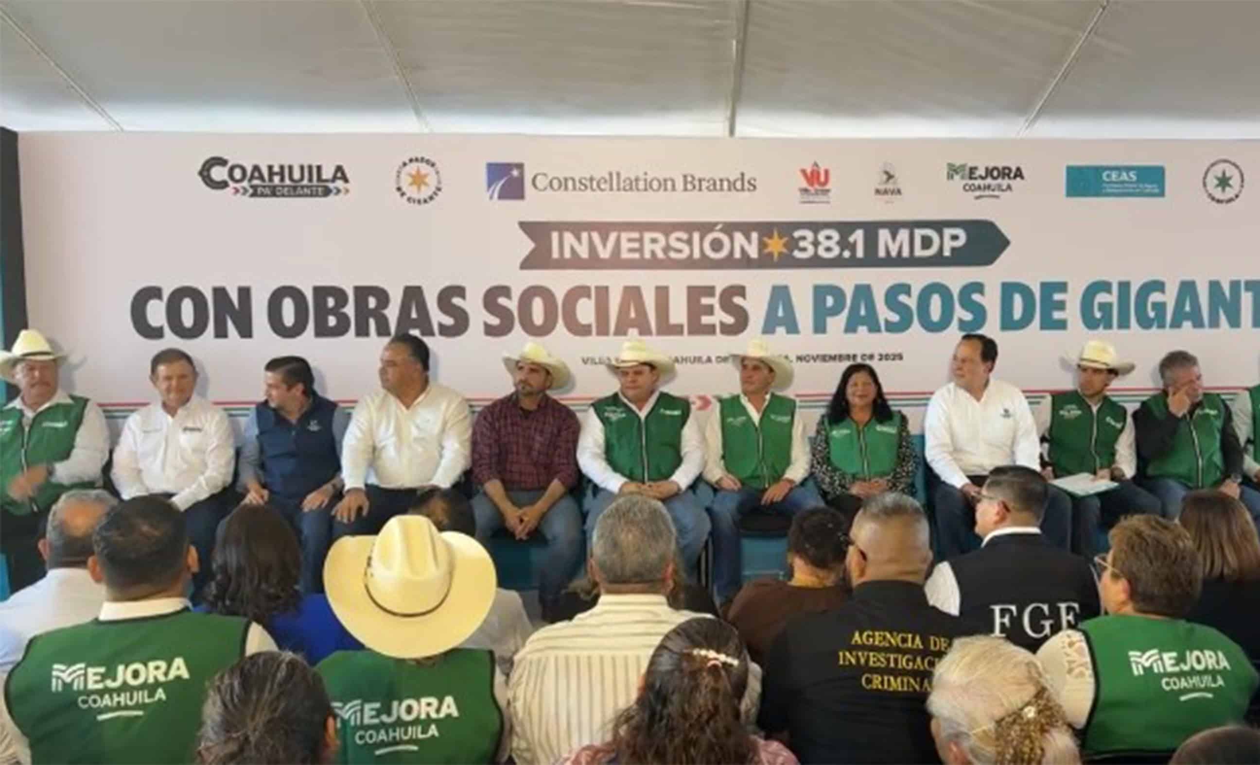 Inauguran moderna obra hidráulica en Villa Unión con inversión de más de 26 millones de pesos