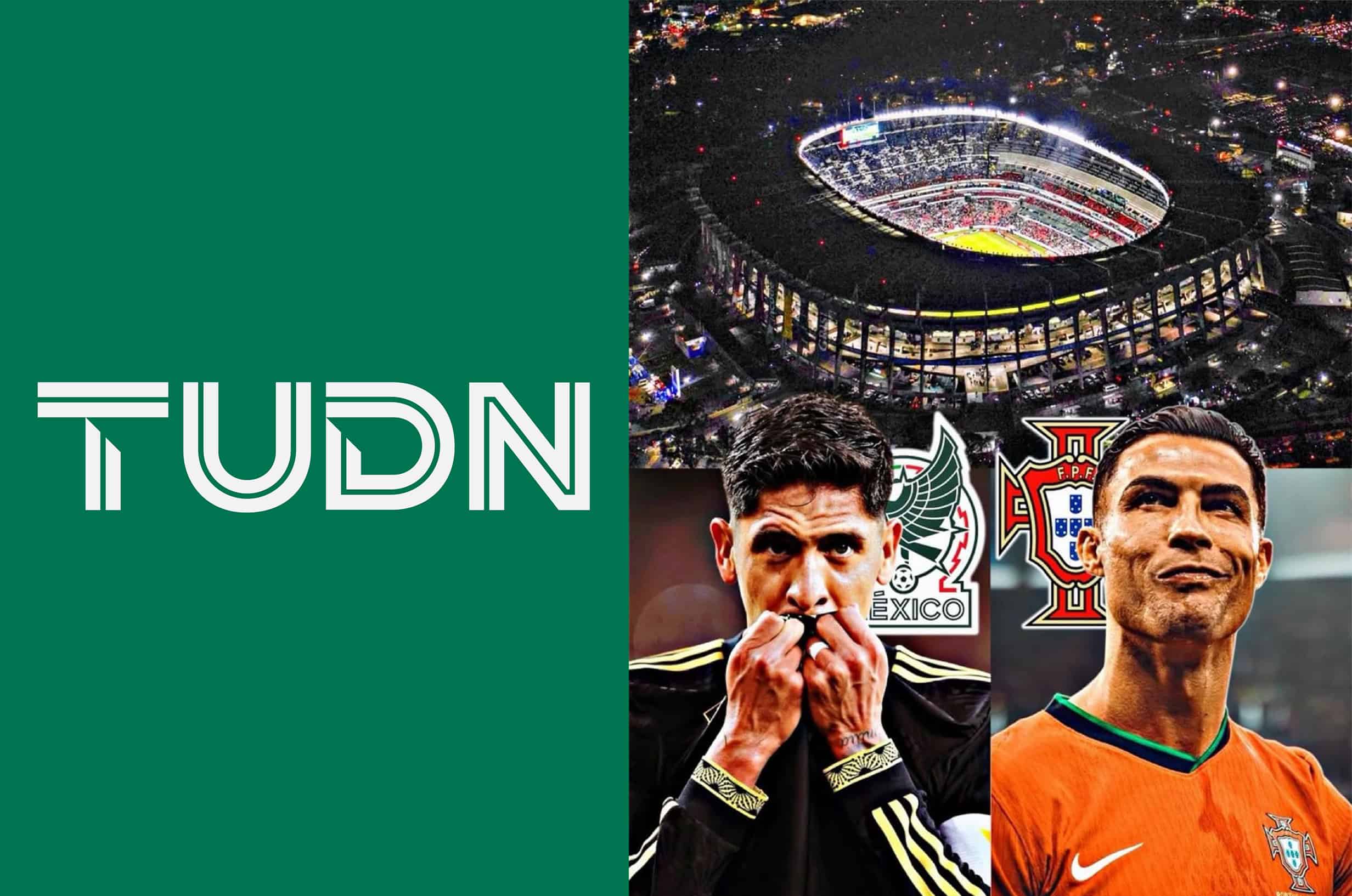 TUDN se queda con la exclusiva del México vs Portugal, el regreso del renovado Estadio Azteca