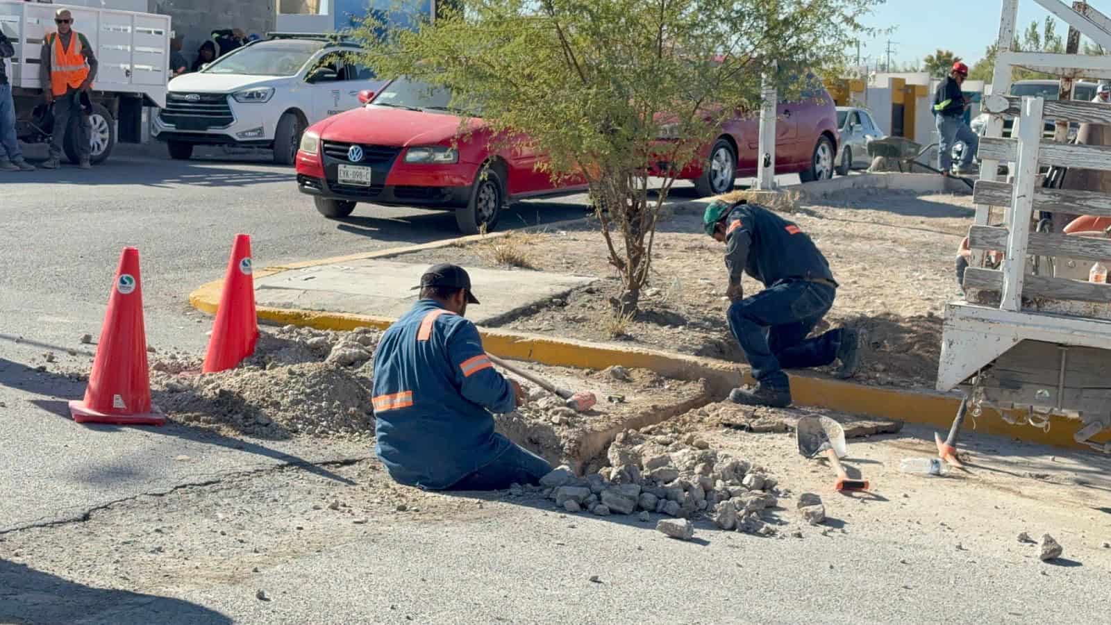 Moisés Asís informa sobre tomas clandestinas de agua en Frontera