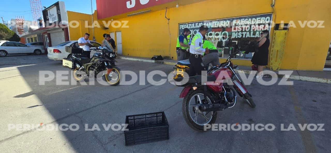 Choque entre motociclistas deja heridos en Monclova: Boulevard Francisco I. Madero