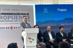 Manolo Jiménez anuncia nueva ruta aérea Saltillo-Cancún