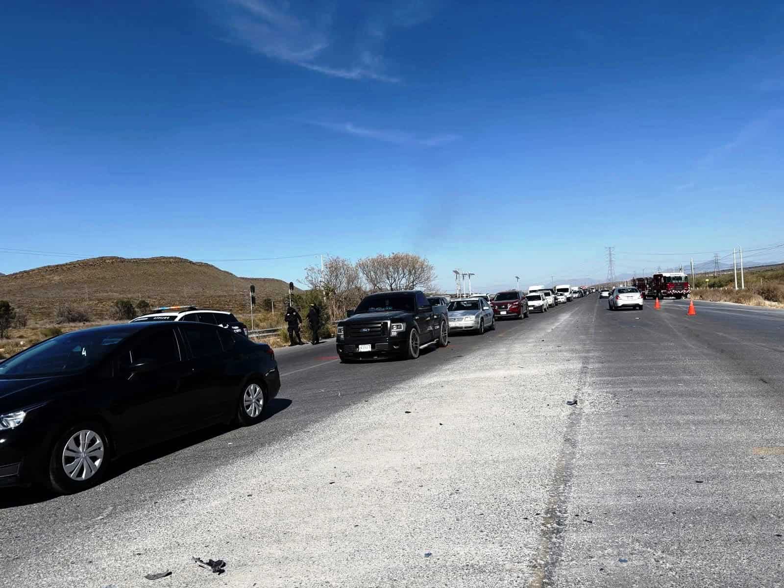 Accidente en carretera a Zacatecas deja un muerto y un lesionado