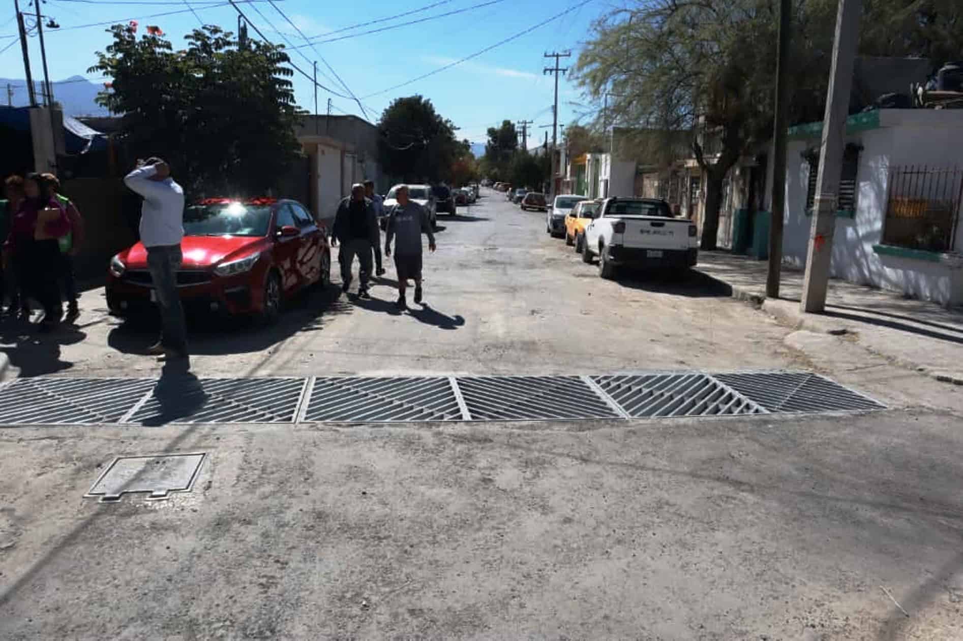 Saltillo entrega nuevo sistema pluvial en colonia Provivienda