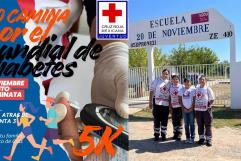 Primera caminata por la prevención de la diabetes será organizada por jóvenes de Cruz Roja en Acuña