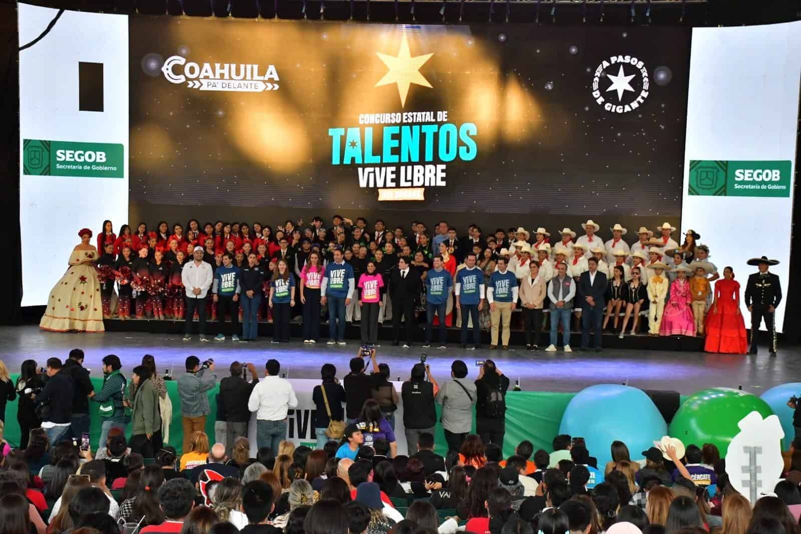 Talento navense deslumbra en concurso estatal "Vive Libre Sin Drogas"
