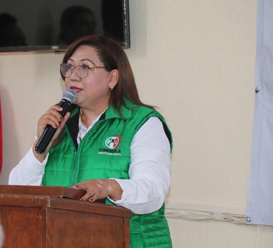 Laura Pérez encabeza Toma de Protesta de nuevos Secretarios del PRI en Nueva Rosita