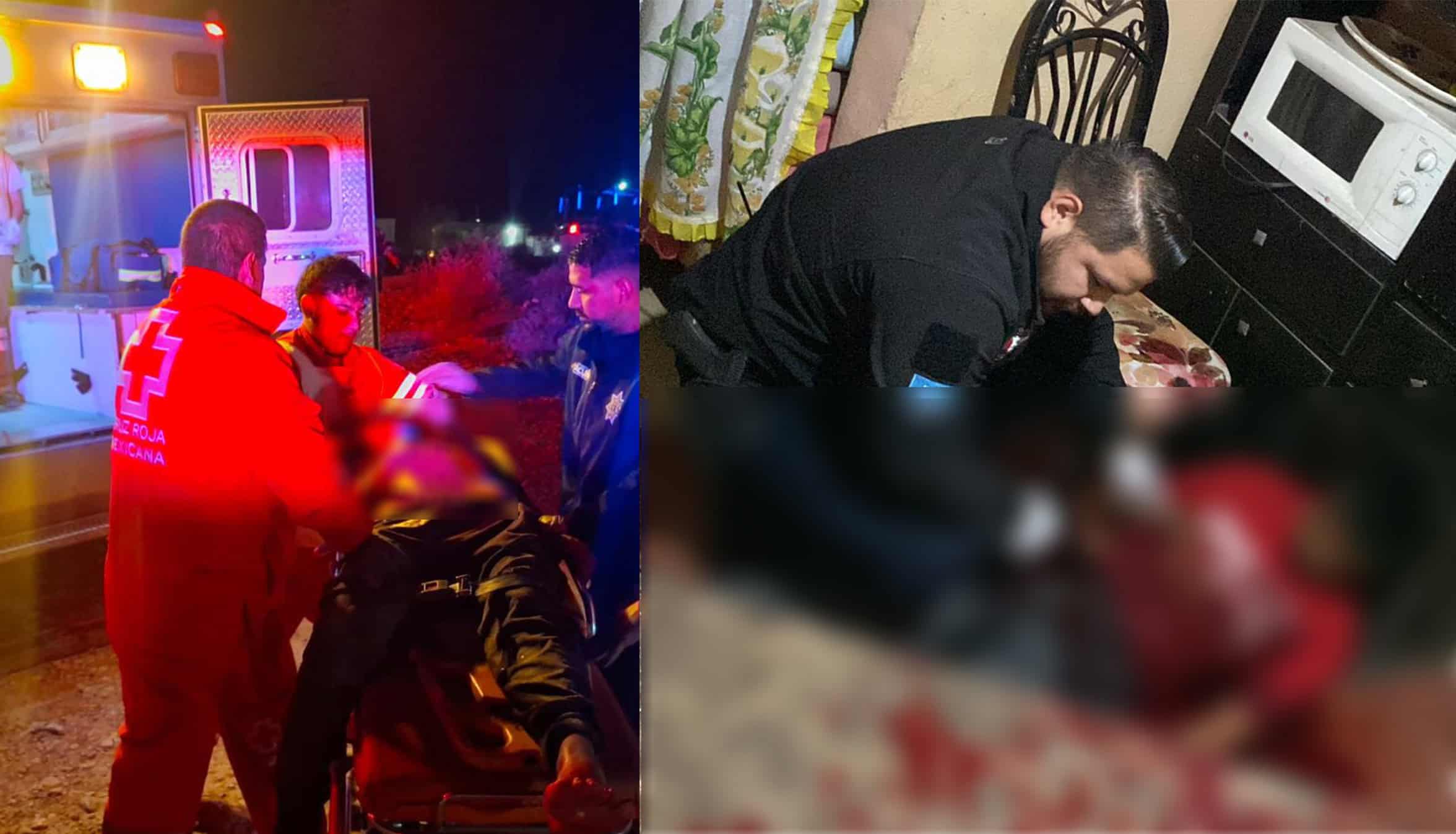 Hombre resulta gravemente lesionado en la colonia Esther Talamas de Ciudad Acuña