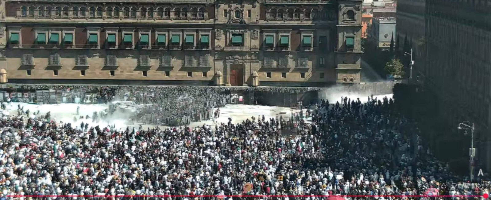 Claudia Sheinbaum condena disturbios en marcha de la generación Z en CDMX