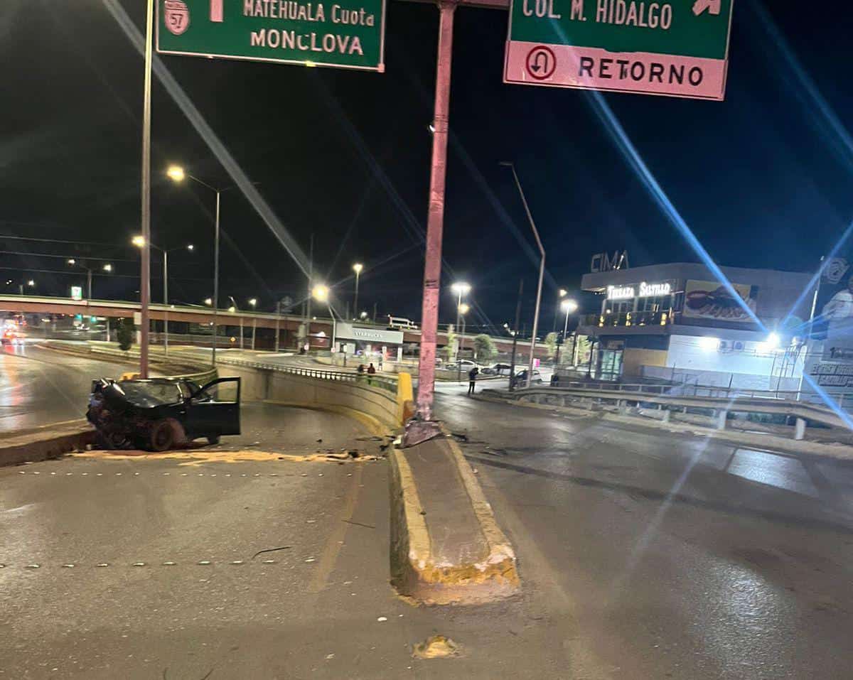 Accidente automovilístico en Coahuila deja dos mujeres fallecidas