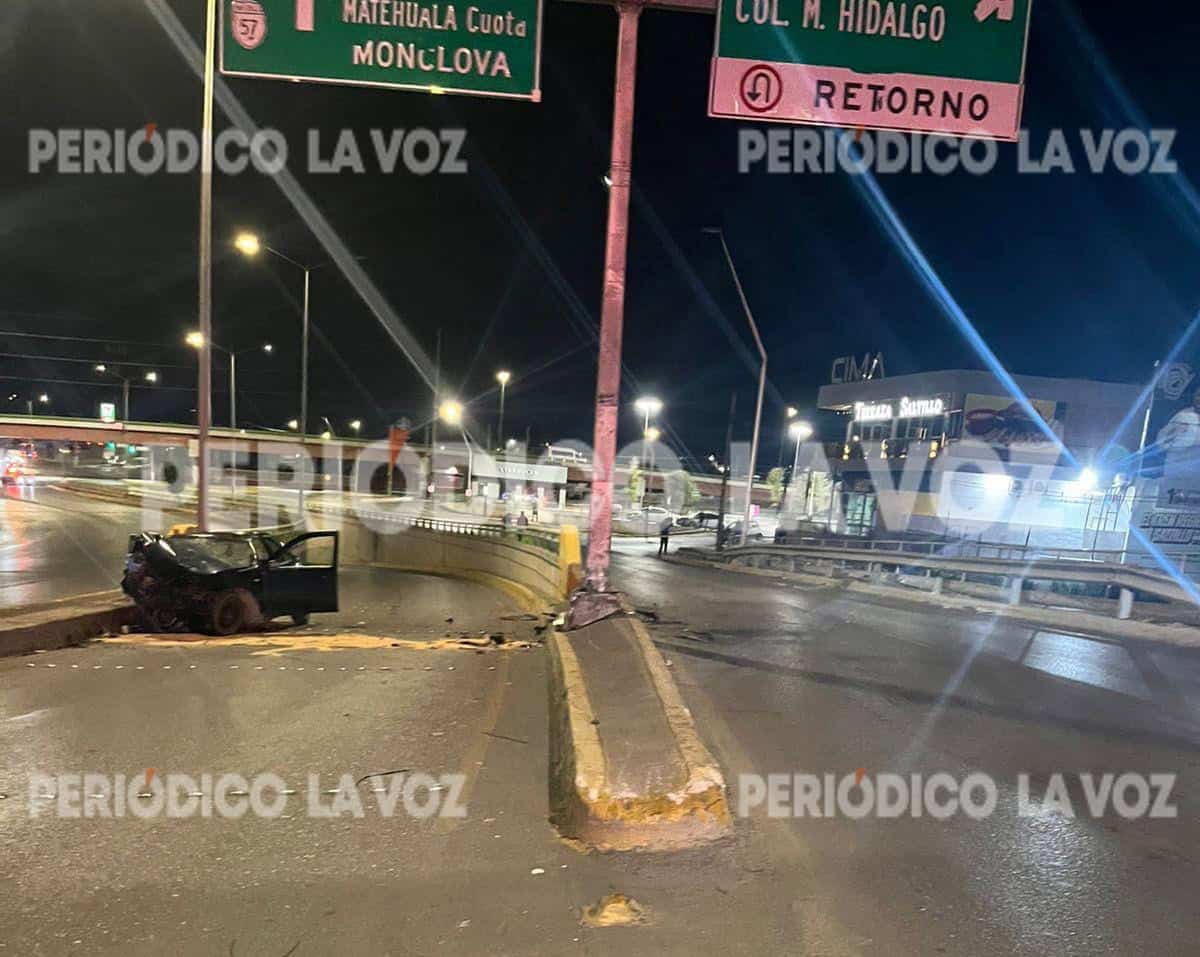 Accidente en Saltillo: dos mujeres fallecen y tres resultan heridas