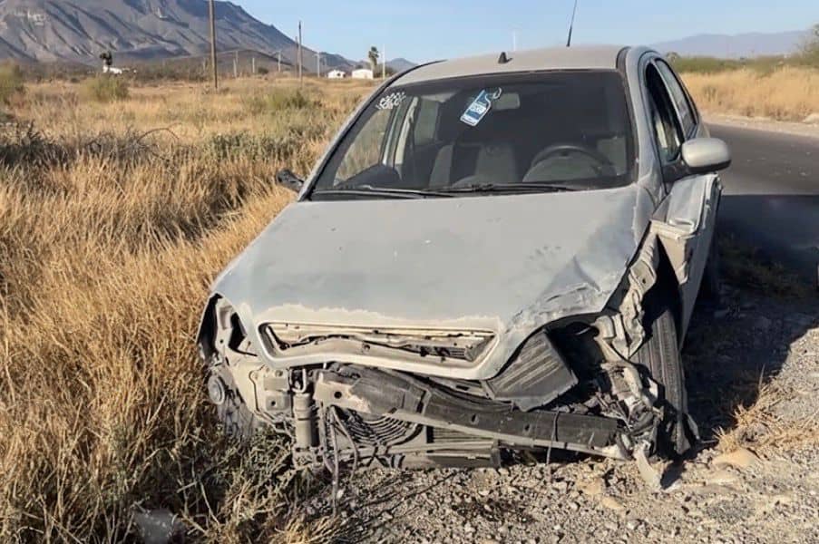 Accidente en carretera a Monclova involucra tres vehículos en Ramos Arizpe