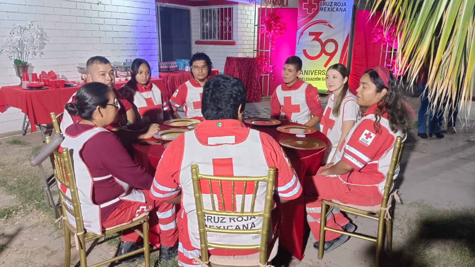 Voluntarios de la Cruz Roja Sabinas destacan en su 39 aniversario