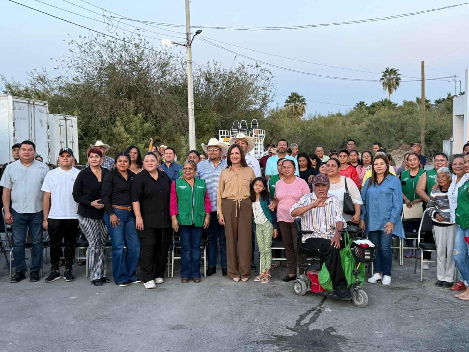 La alcaldesa Sara Irma entrega pavimentación en Héroe de Nacozari