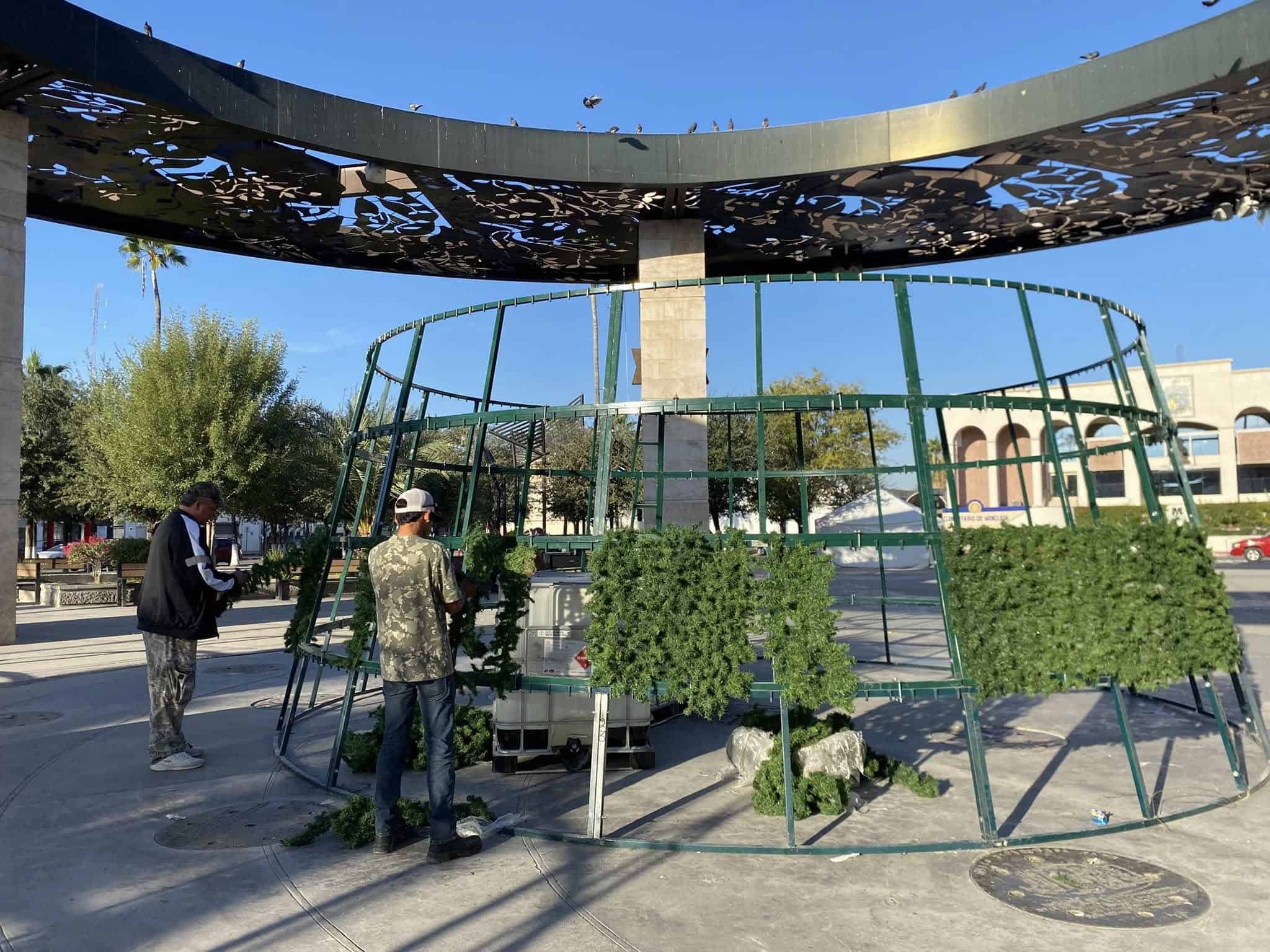 Monclova inicia preparativos para la Villa Navideña 2025: iluminaciones y eventos