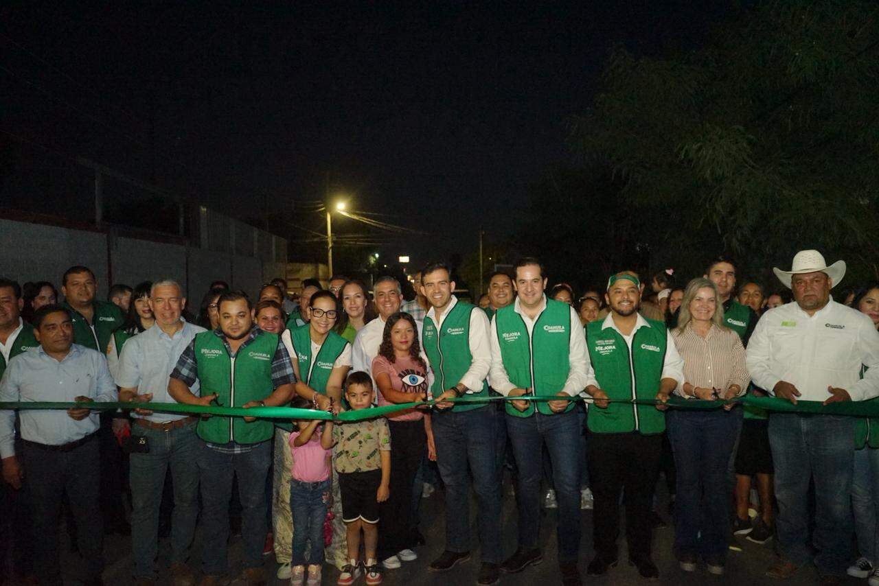 Arrancan obras de pavimentación en Nava y entregan trabajos en Piedras Negras