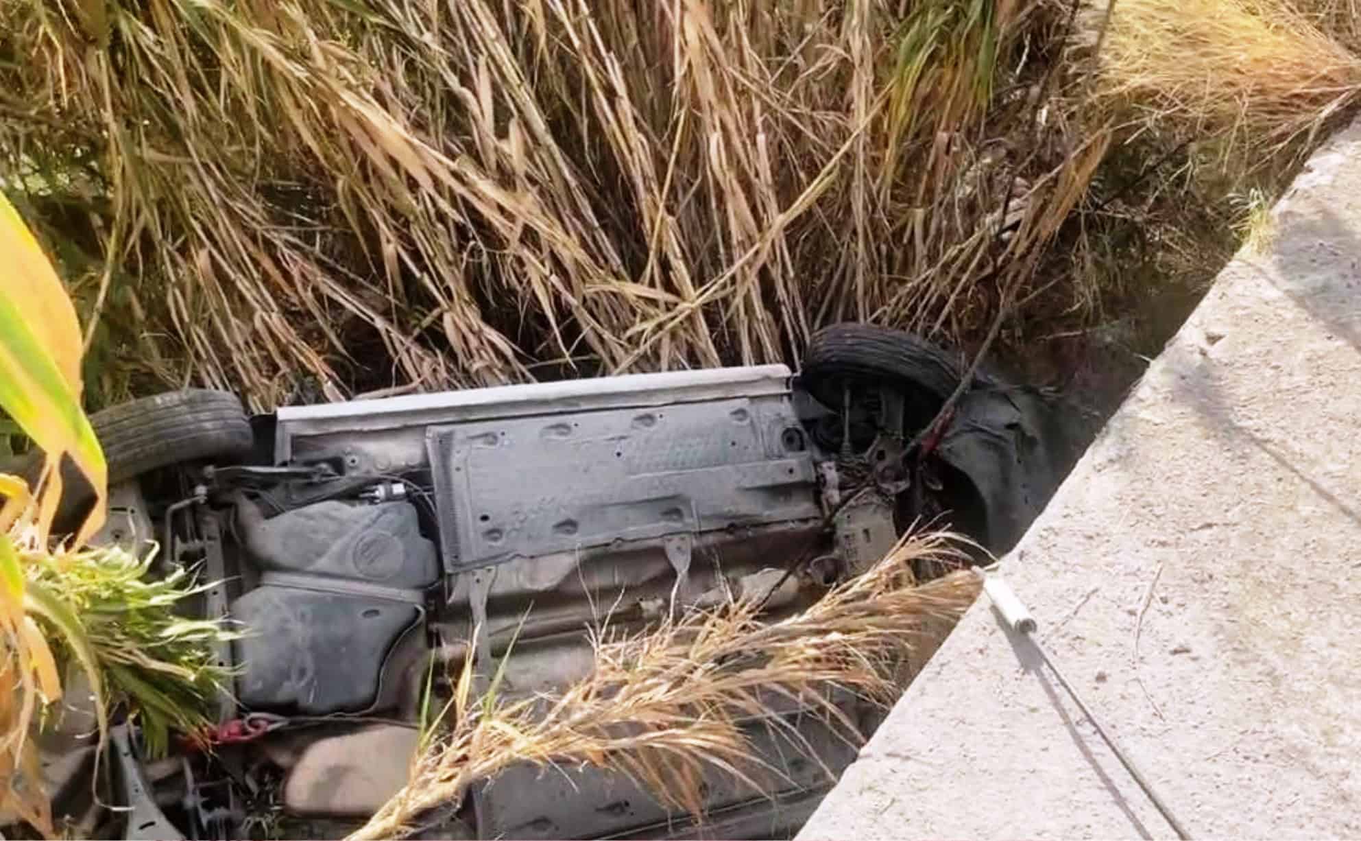 Accidente en Saltillo: mujer cae a arroyo en bulevar Luis Donaldo Colosio