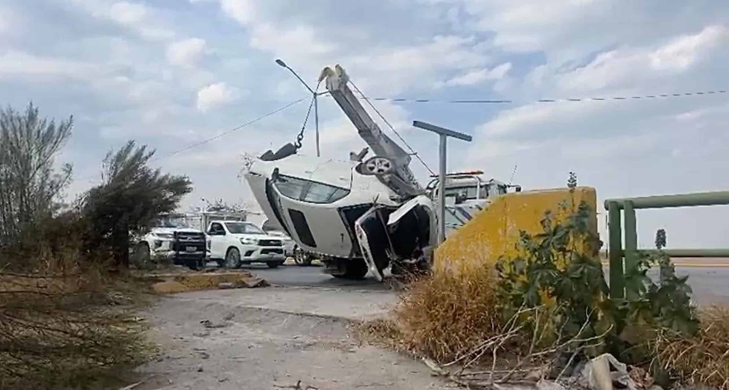 Accidente en Saltillo: mujer cae a arroyo en bulevar Luis Donaldo Colosio
