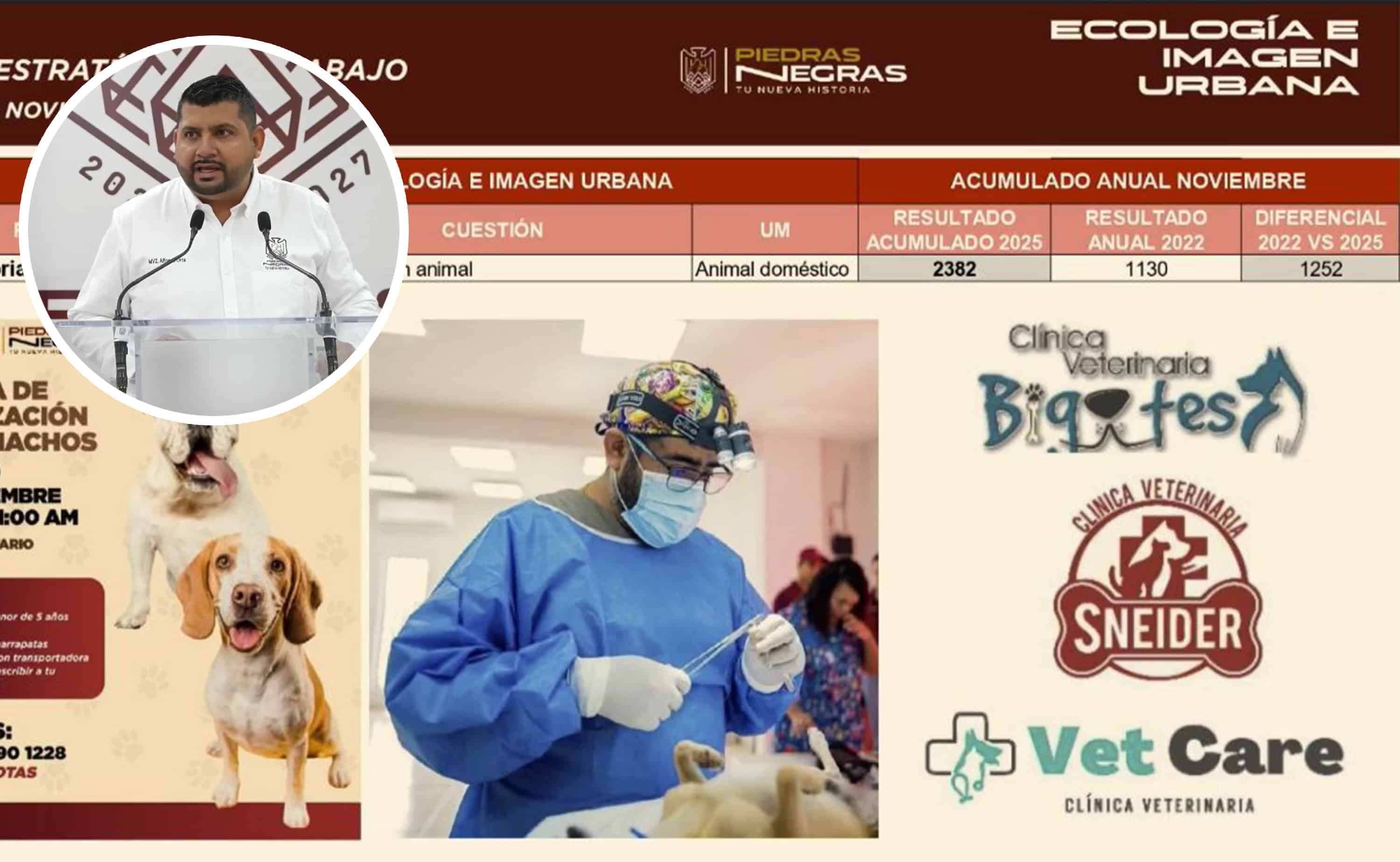 Cuestionan posible conflicto de interés por promoción de clínica veterinaria en evento municipal