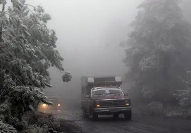 Frente frío 15 traerá heladas y nieve en México