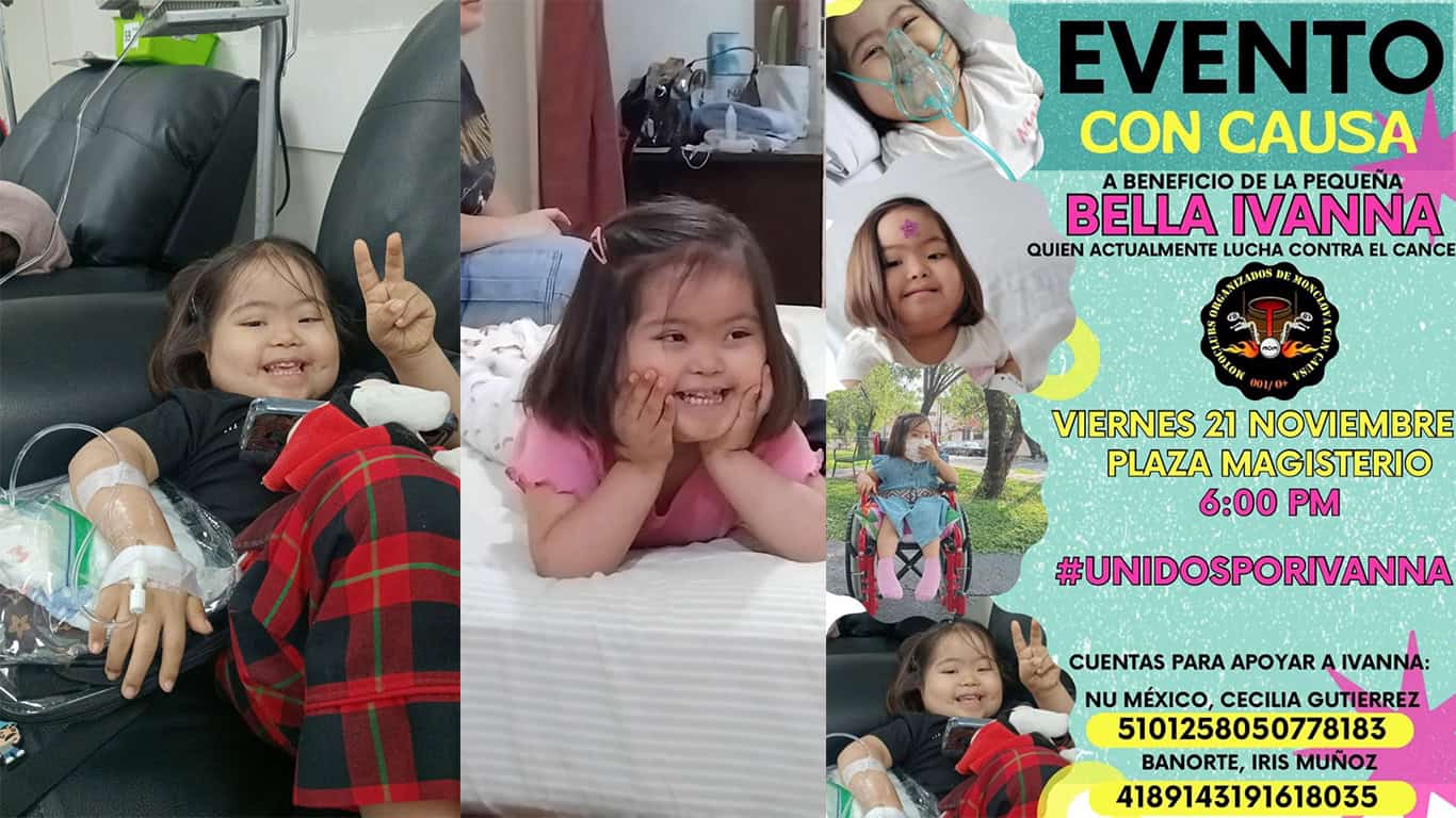 Familia de Bella Ivana organiza evento para apoyar su tratamiento de leucemia