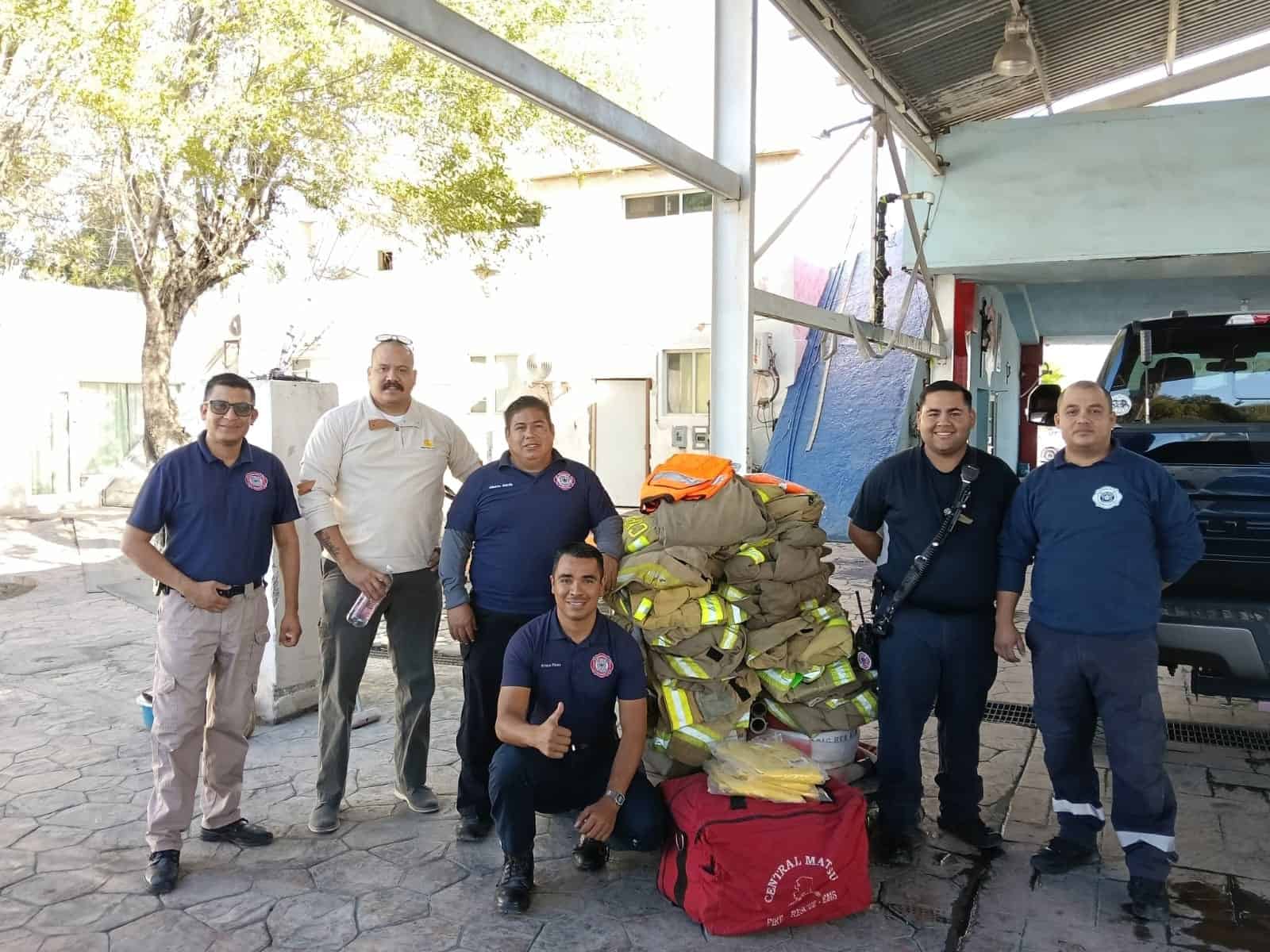 Bomberos Monclova reciben donativo del Cockrell Hill Fire Department: mejoran su operatividad