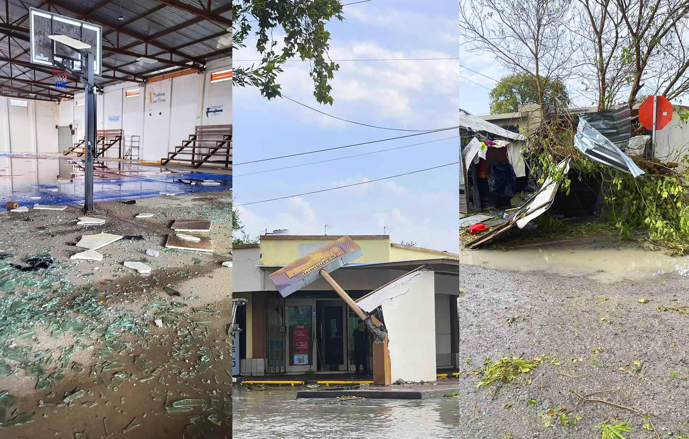 Evalúan daños tras tromba en Zaragoza