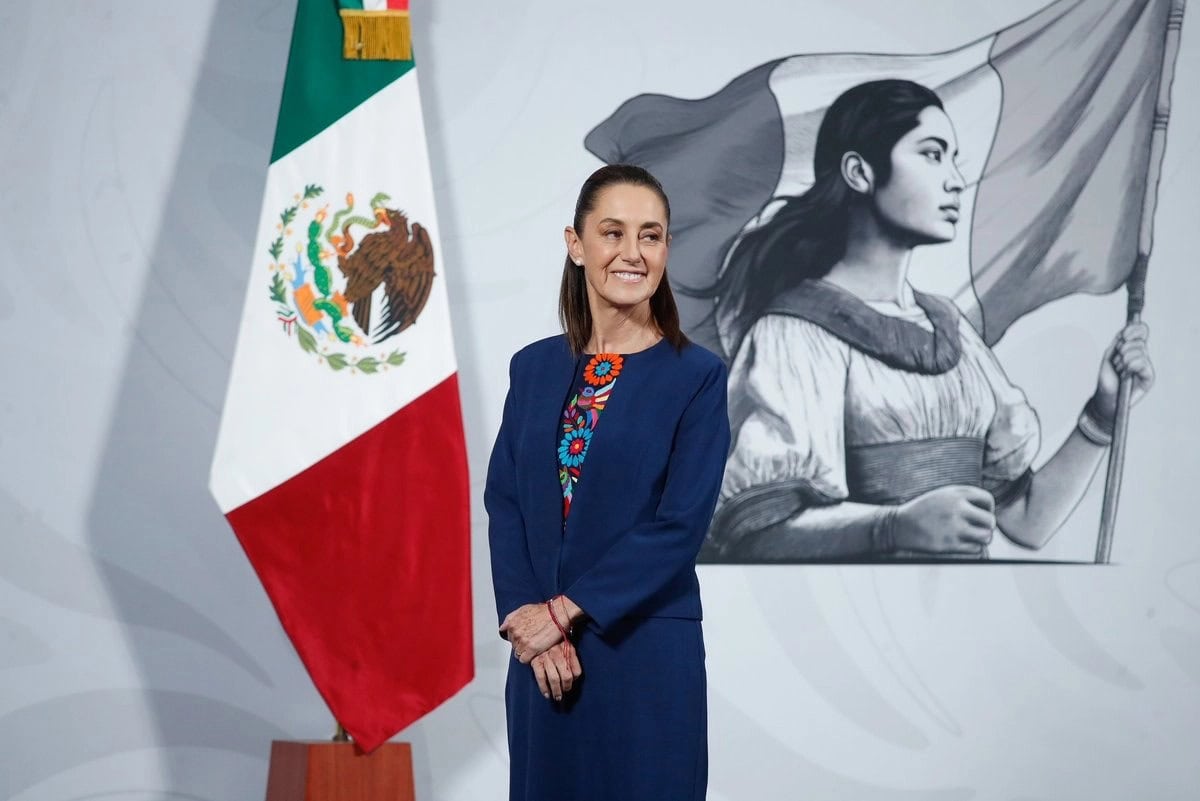 Claudia Sheinbaum apoya a Fátima Bosch tras ganar Miss Universo 2025