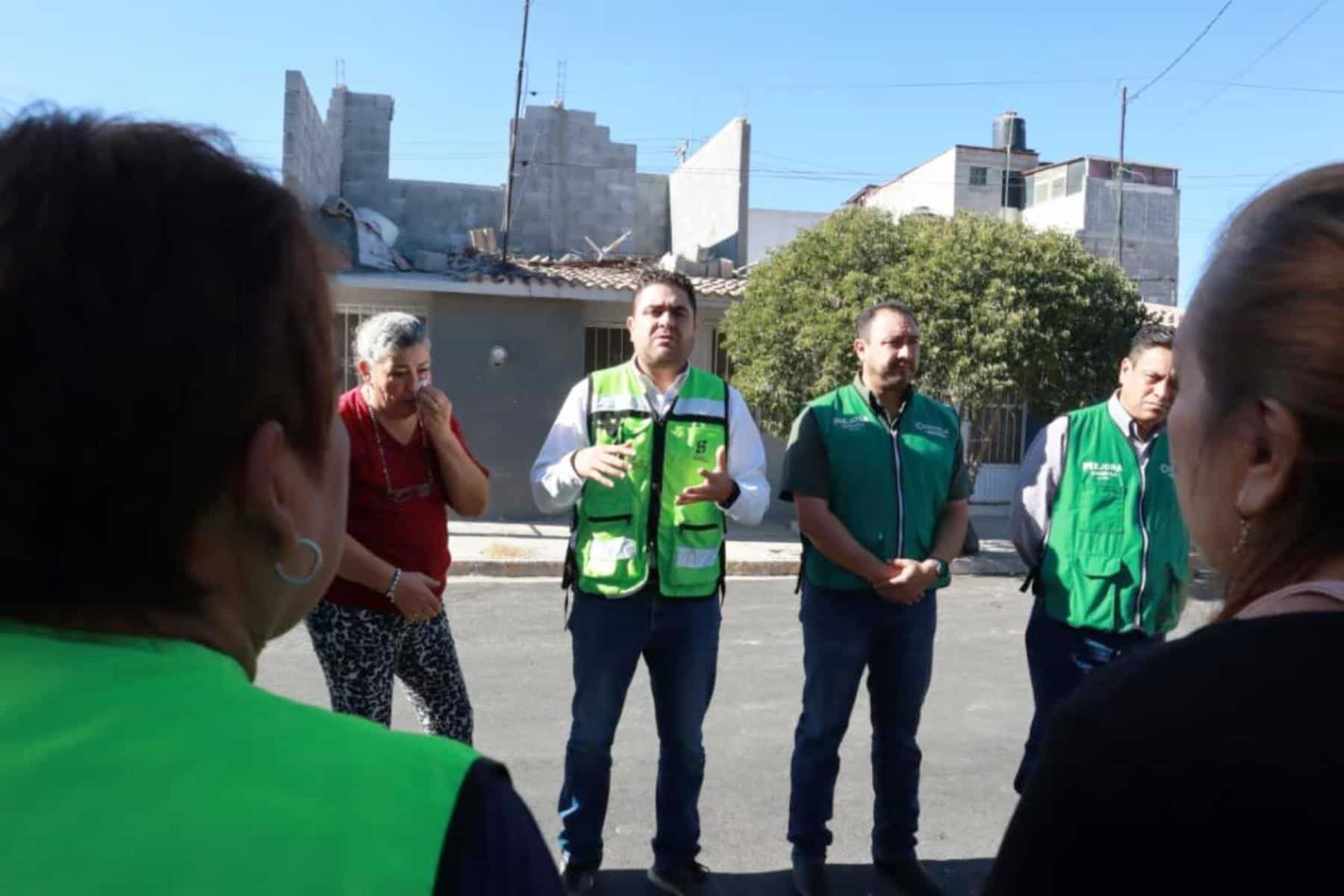 Saltillo entrega nuevo pavimento asfáltico en Ciudad Las Torres