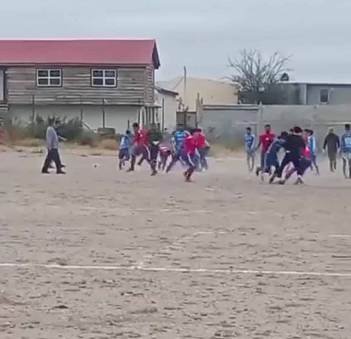 Pelea colectiva en la Liga del IMSS deja varios lesionados en Piedras Negras