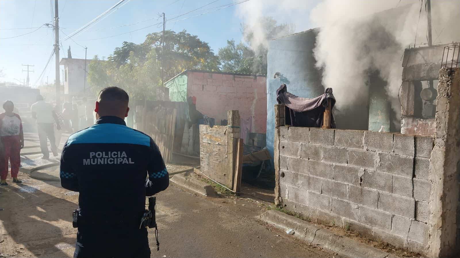 Otro incendio por veladora encendida alarma a vecinos en Ciudad Acuña