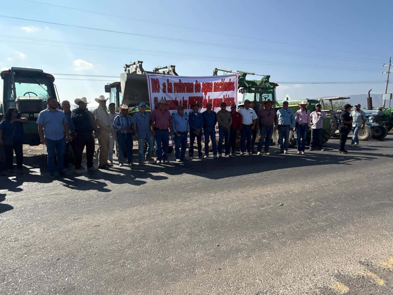 Productores de la Región se manifiestan contra la propuesta de Ley de Aguas Nacionales