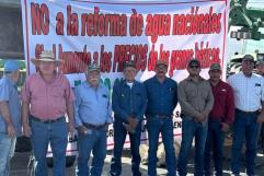 Productores de la Región se manifiestan contra la propuesta de Ley de Aguas Nacionales