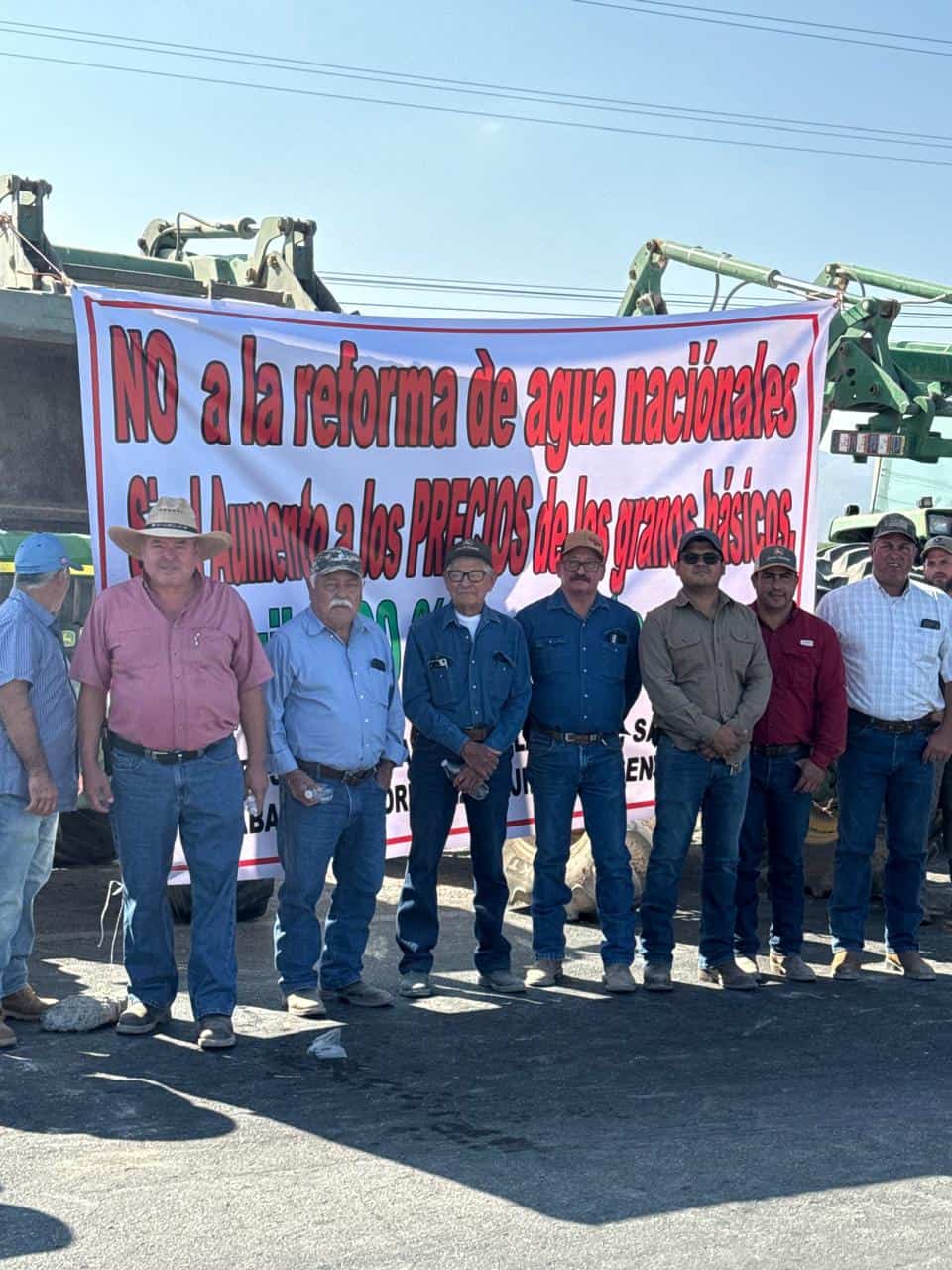 Productores de la Región se manifiestan contra la propuesta de Ley de Aguas Nacionales