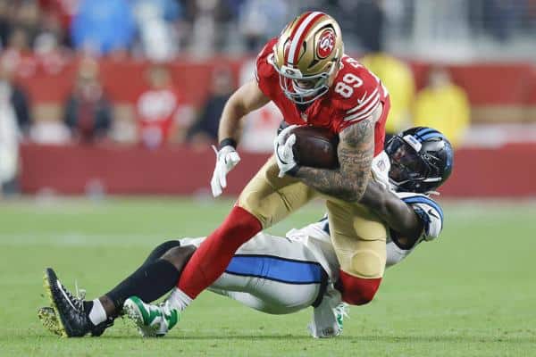 San Francisco 49ers vencen a Carolina Panthers: 20-9 en la NFL