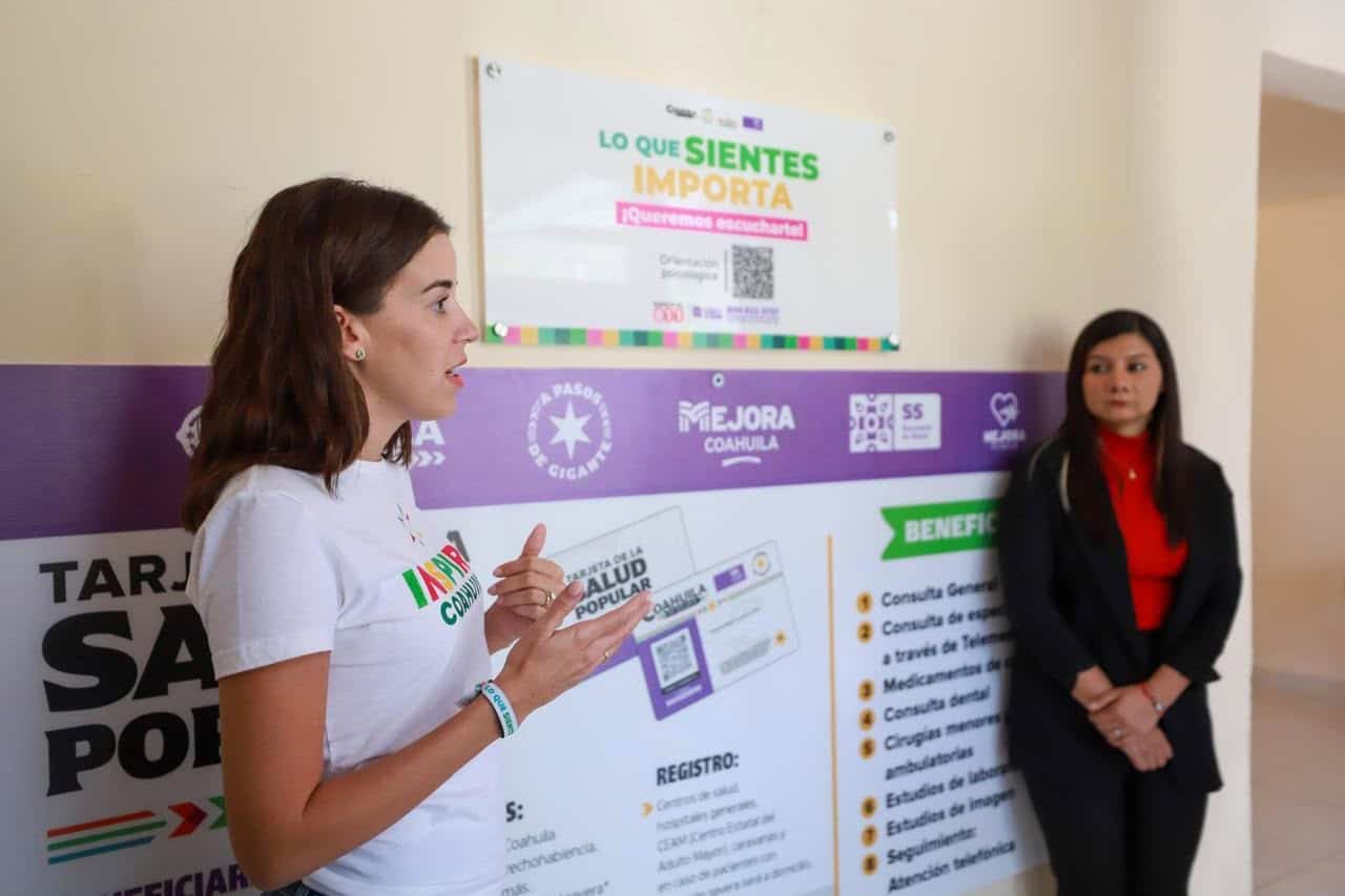 Sabinas implementa programa de atención psicológica gratuita