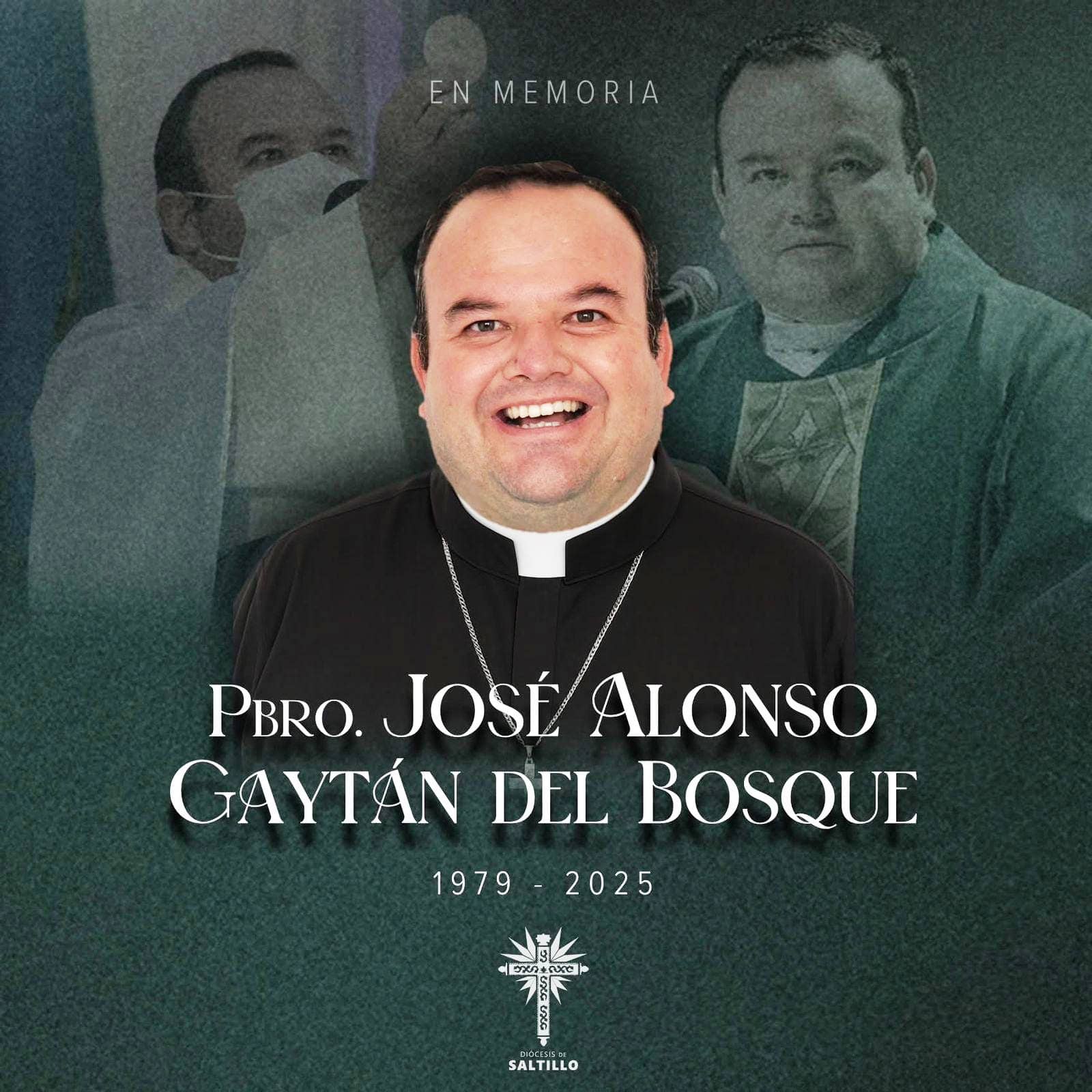 Fallece el sacerdote José Alonso Gaytán del Bosque en Saltillo