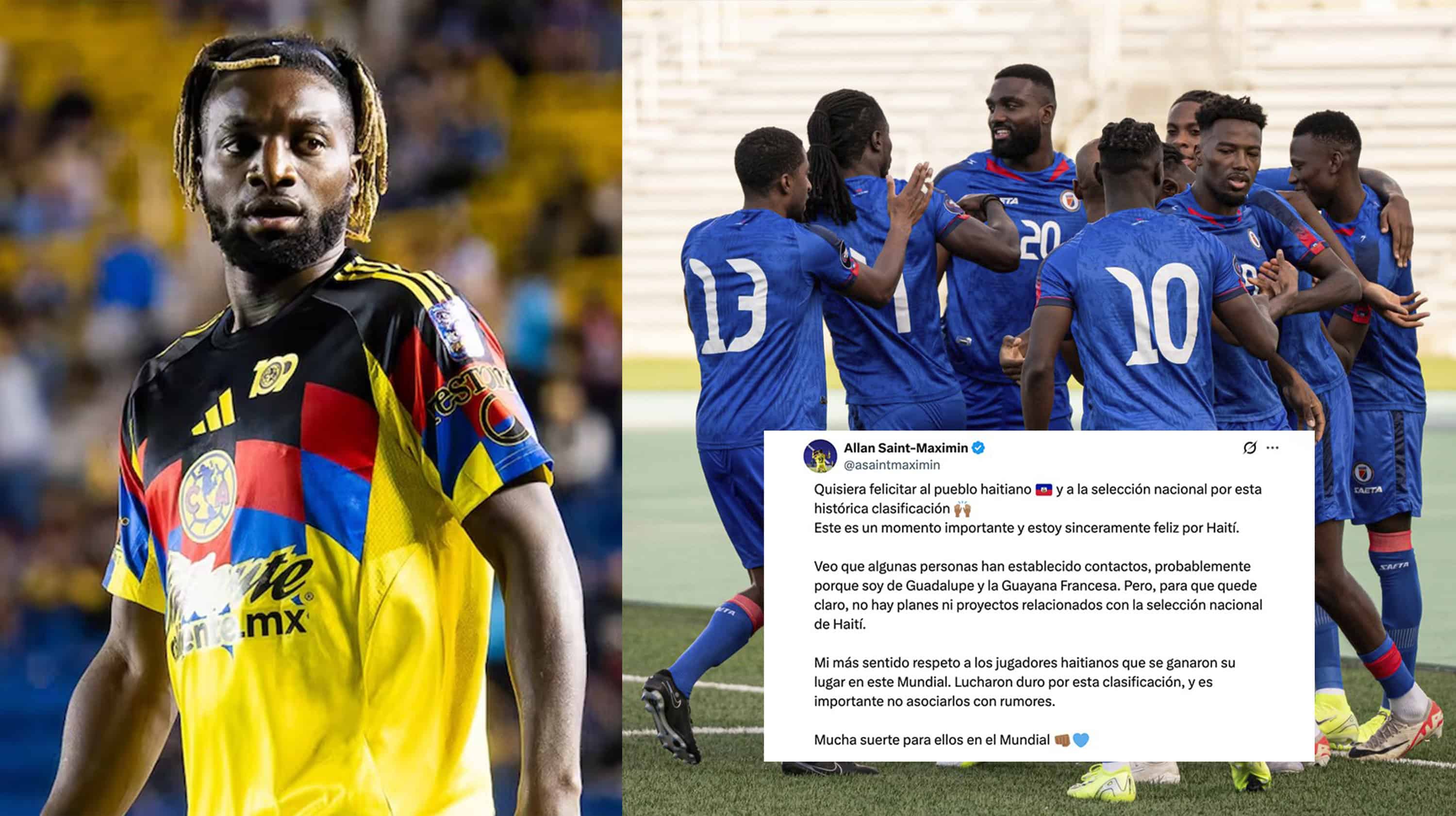 Allan Saint-Maximin pone fin a los rumores sobre jugar el Mundial con Haití
