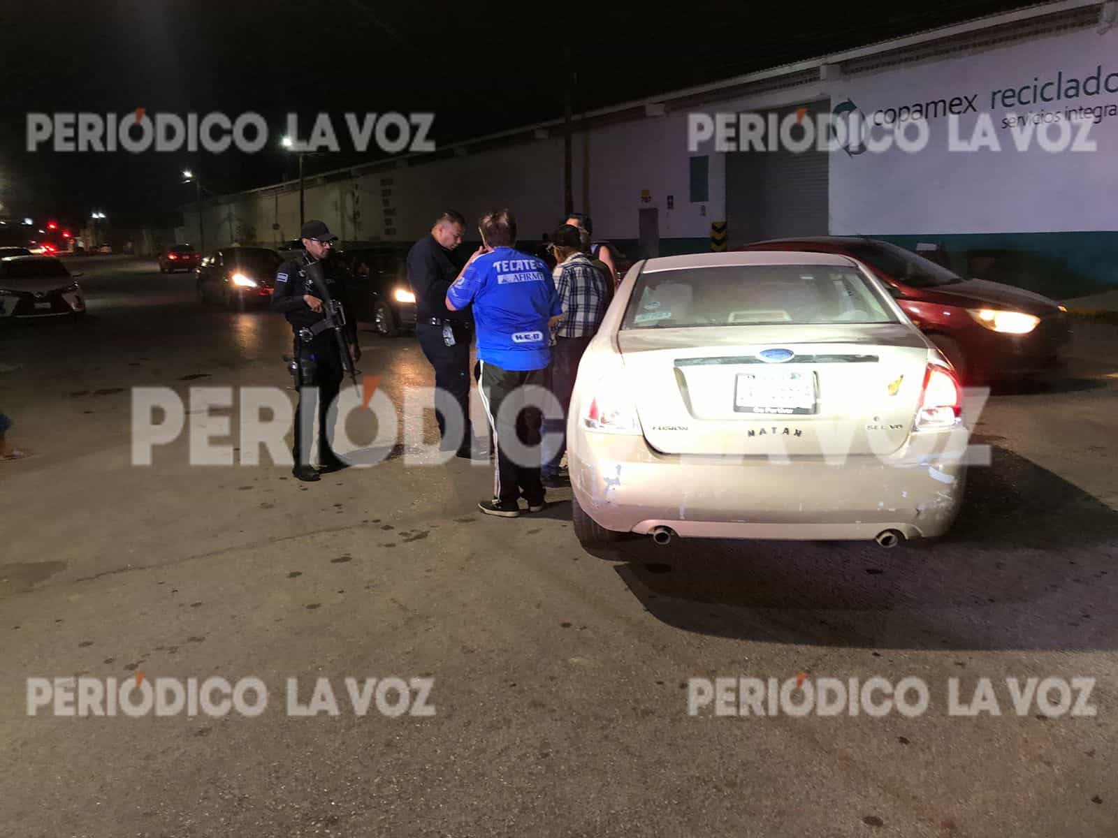 Accidente entre ciclistas y automóvil deja heridos en Frontera