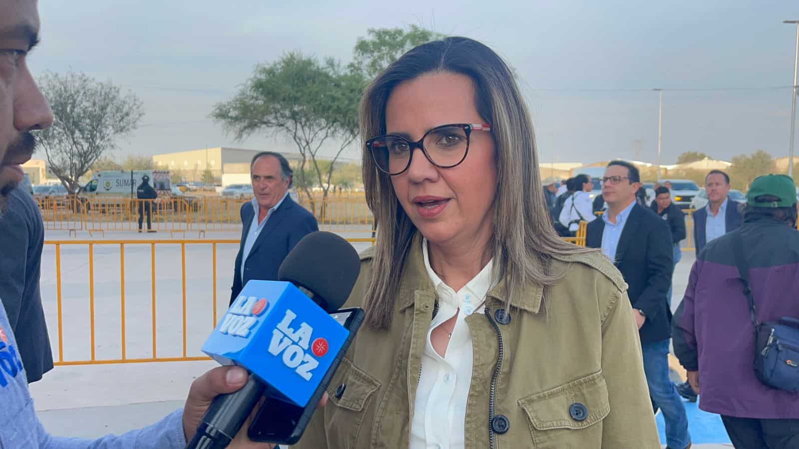 Guadalupe Oyervides Valdés destaca aumento en presupuesto de seguridad para 2026