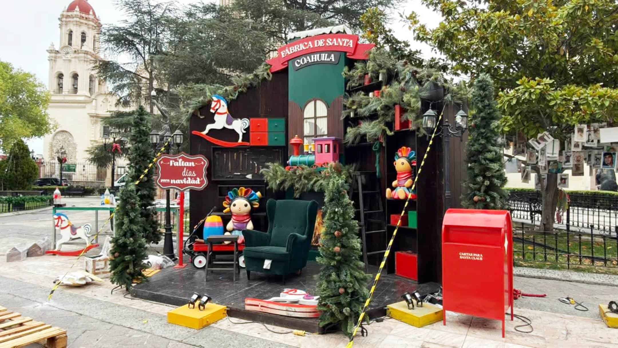 Navidalia 2025 se inaugura en Saltillo: preparativos avanzan