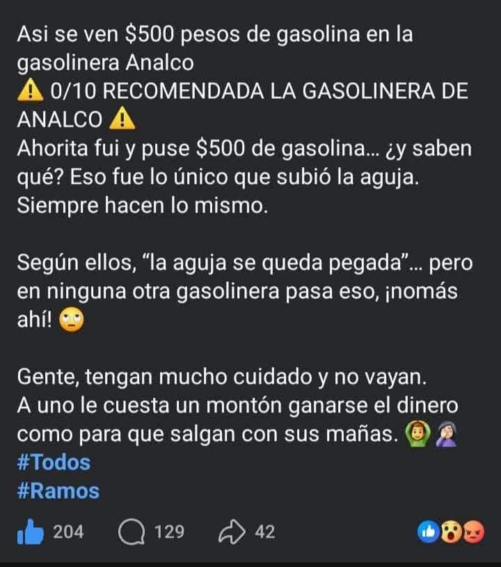 Queja de automovilista en Coahuila: gasolinera no despacha litros completos
